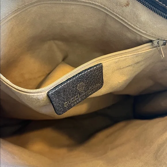 Gucci Monogram Sherry Line Hand Bag tote - Picture 16 of 17